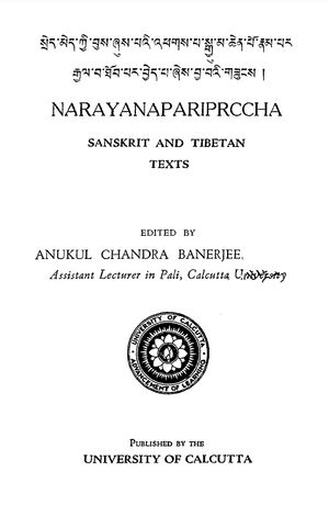Narayanapariprccha Sanskrit and Tibetan Texts-front.jpg