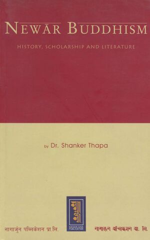 Newār Buddhism History, Scholarship and Literature-front.jpg