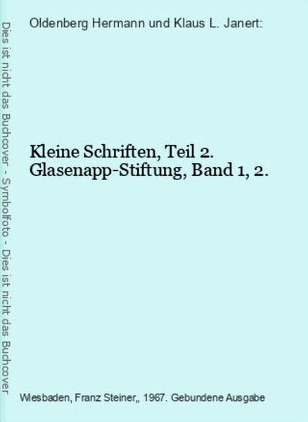 File:Oldenberg-1967-Kleine Schriften Vol 2-front.jpg