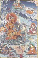 Painting by Pema Namdol Thaye Courtesy of Padma Studios