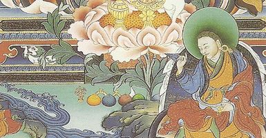 Painting by Pema Namdol Thaye Courtesy of Padma Studios