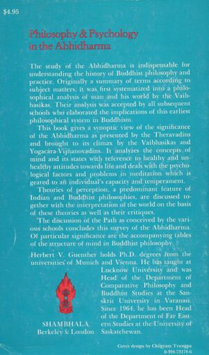 Philosophy and Psychology in the Abhidharma (1976)-back.jpg