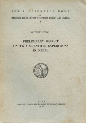 Preliminary Report on Two Scientific Expeditions in Nepal-front.jpg