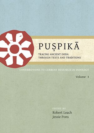Puṣpikā Tracing Ancient India through Texts and Traditions Vol. 3-front.jpg
