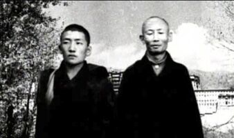 Rakra with Gendun Chopel c. 1949, Lhasa