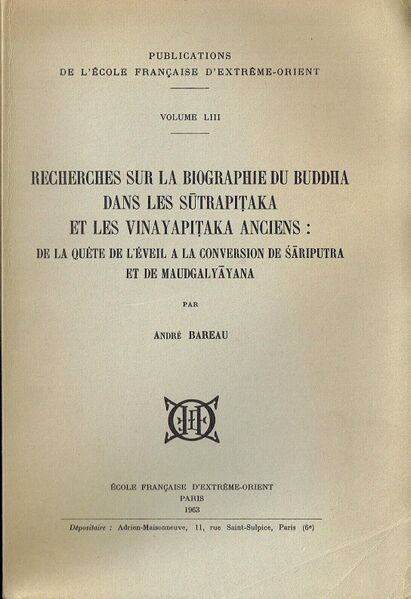 File:Recherches sur la biographie du Buddha Vol 1-front.jpg