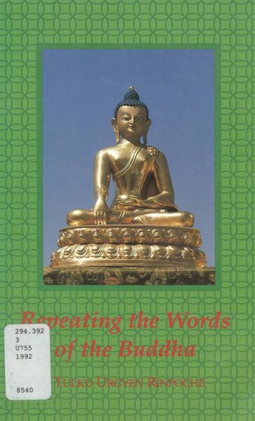 File:Repeating the Words of the Buddha-front.jpg