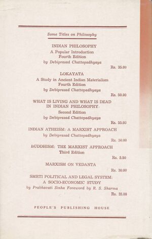 Selected Essays of Rahul Sankrityayan (1984)-back.jpg