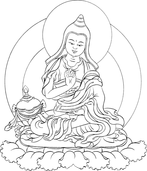 File:Shantideva-line-drawing-transparent-bg.webp