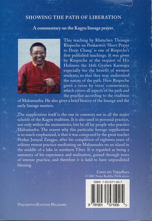 Showing the Path of Liberation (2001, Namo Buddha Publications)-back.jpg