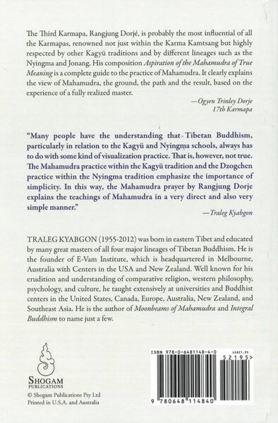 File:Song of Karmapa Commentary by Traleg Kyabgon-back.jpg