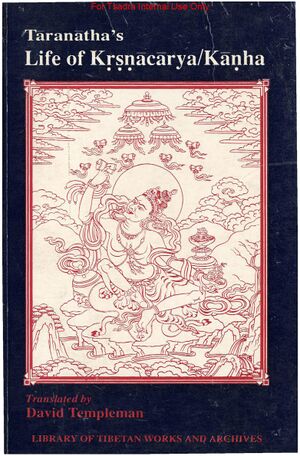 Tāranātha's Life of Kṛṣṇācārya-Kāṇha-front.jpg