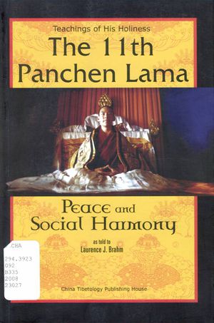 Teachings of His Holiness the 11th Panchen Lama-front.jpg