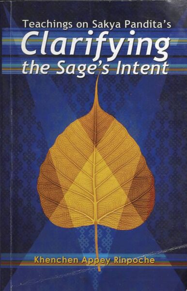 File:Teachings on Sakya Pandita's Clarifying the Sage's Intent-front.jpg