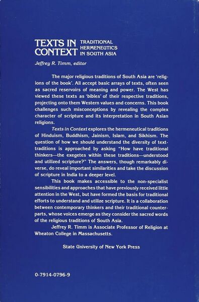 File:Texts in Context, Traditional Hermeneutics in South Asia-back.jpg