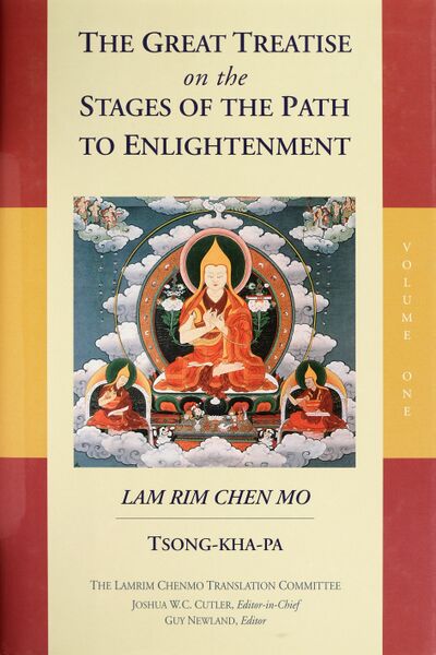 File:TheGreatTreatiseOnTheStagesOfThePathToEnlightenmentVolume1-front.jpg