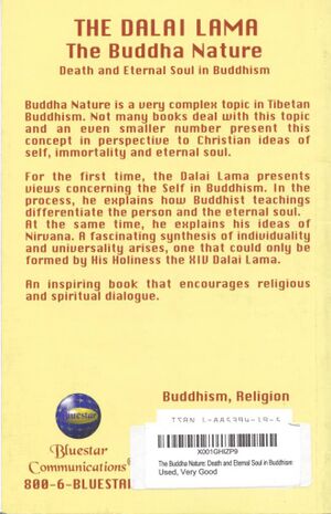 The Buddha Nature- Death and Eternal Soul in Buddhism-back.jpg