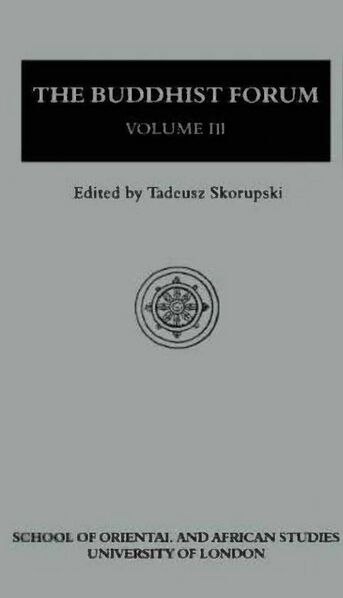 File:The Buddhist Forum, Vol. 3-front.jpg