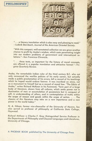 File:The Edicts of Asoka (1966)-back.jpeg