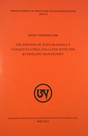 The Edition of Santaraksita's Vadanyatika Collated with the Kundeling Manuscript.jpg