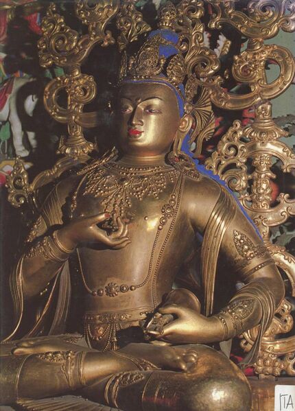 File:The Eminent Mongolian Sculptor - G. Zanabazar-back.jpg