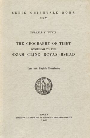 The Geography of Tibet According to the 'dzam gling rgyas bshad-front.jpg