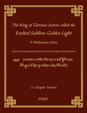 The King of Glorious Sutras called the Exalted Sublime Golden Light-front.jpg