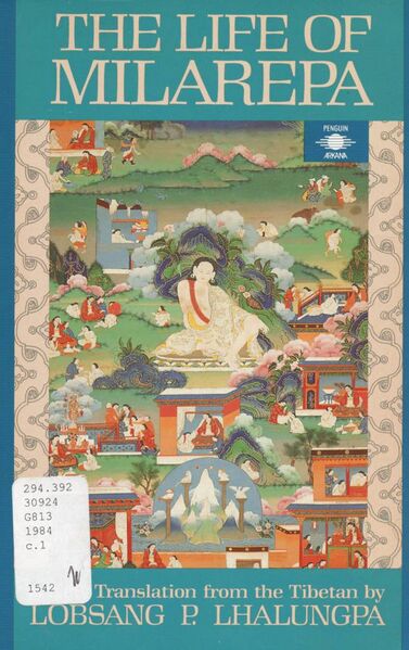 File:The Life of Milarepa (Lhalungpa, 1992)-front.jpg