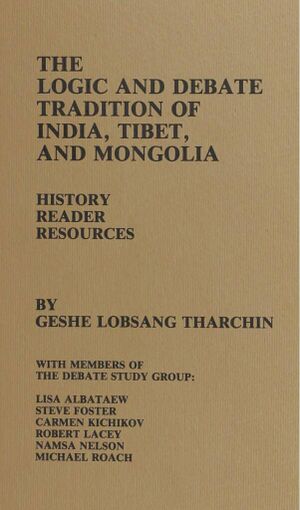 The Logic and Debate Tradition-Tharchin 1979-front.jpg