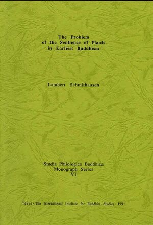 The Problem of the Sentience of Plants in Earliest Buddhism-front.jpg