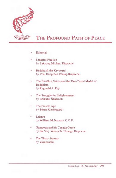 File:The Profound Path of Peace Issue No. 14-front.jpg