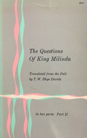 The Questions of King Milinda Part II-front.jpg