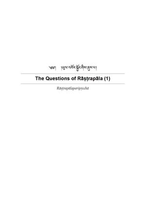 The Questions of Rāṣṭrapāla (1)-front.jpg