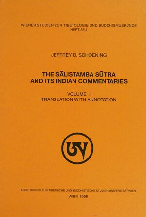 The Salistamba Sutra And Its Indian Commentaries Vol 1-front.jpg