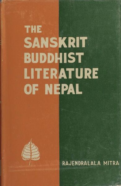 File:The Sanskrit Buddhist Literature of Nepal-front.jpg