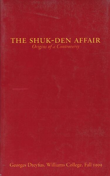 File:The Shuk-den Affair Origins of a Controversy-front.jpg