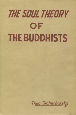 The Soul Theory of the Buddhists-front.jpg