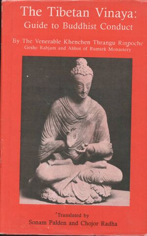 The Tibetan Vinaya (1998)-front.jpg