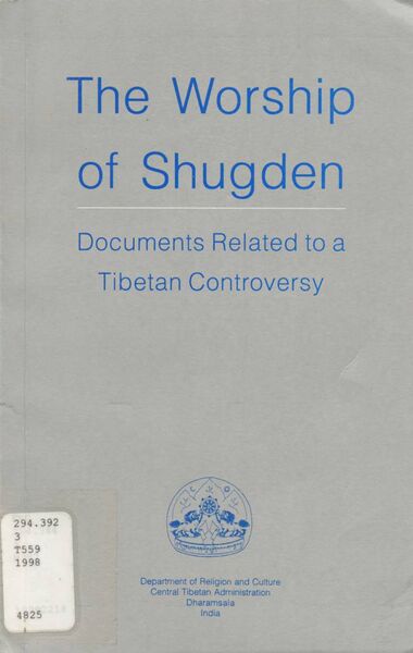 File:The Worship of Shugden-front.jpg
