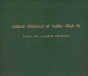 Tibetan Chronicle of Padma-dkar-po-front.jpg