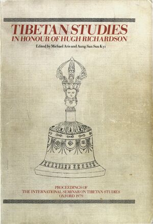 Tibetan Studies in Honour of Hugh Richardson-front.jpg