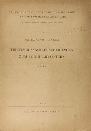 Tibetisch-Sanskritischer Index zum Bodhicaryāvatāra Vol. 1.jpg