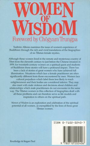 Women of Wisdom (1984, Routledge & Kegan Paul)-back.jpg