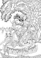 Line Drawing by Robert Beer Courtesy of The Robert Beer Online Galleries