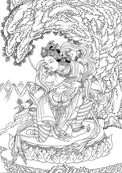 File:Yeshe Tsogyal (R. Beer).jpg